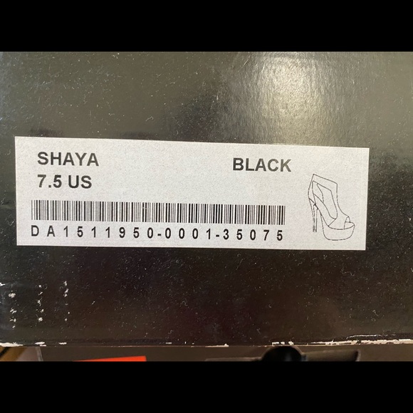 Paper Fix Heels- Black - Picture 4 of 4